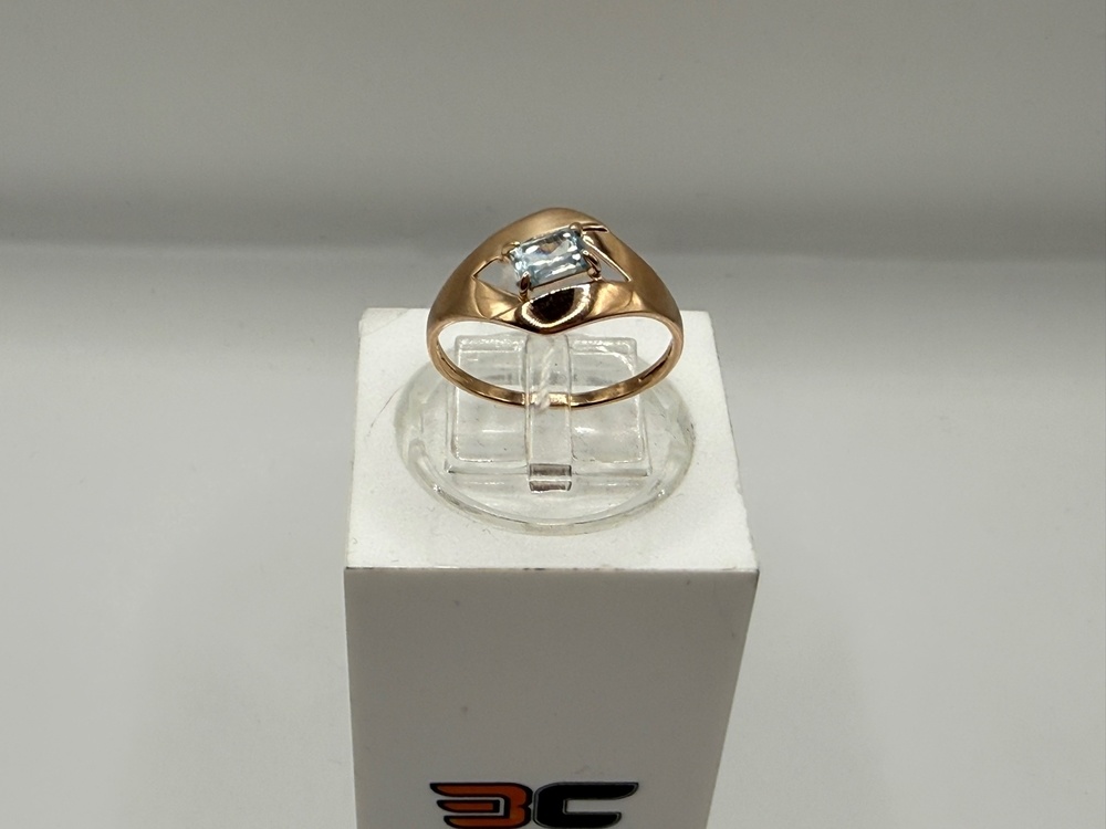 КОЛКМ585 КОЛЬЦО С КАМНЕМ (Au 585)