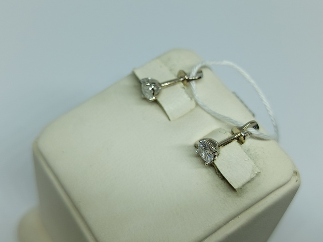 СПУС585 СЕРЬГИ ПУСЕТЫ (Au 585)