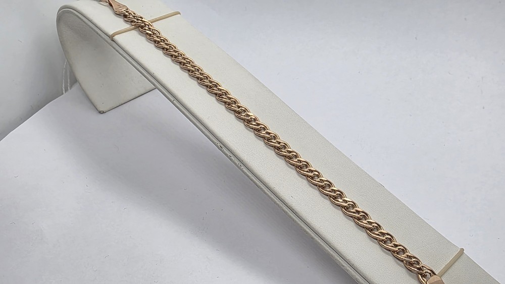 БРАСЛЕТ ПУСТОТЕЛЫЙ Нона Au 585