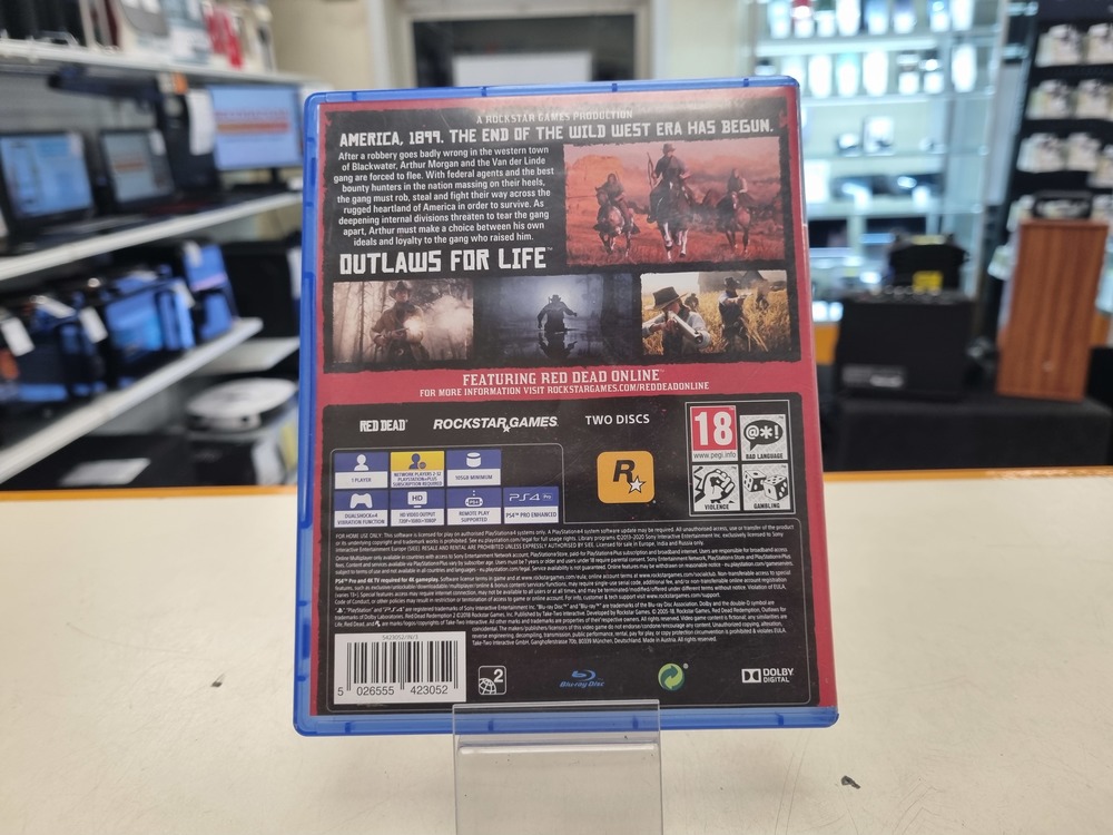 Игра Playstation 4 Red Dead Redemtion 2