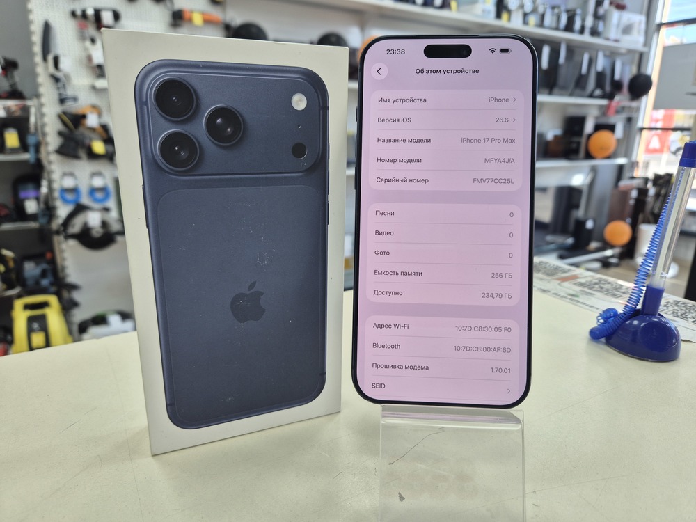 Смартфон Apple Iphone 17 Pro Max 256Gb eSim