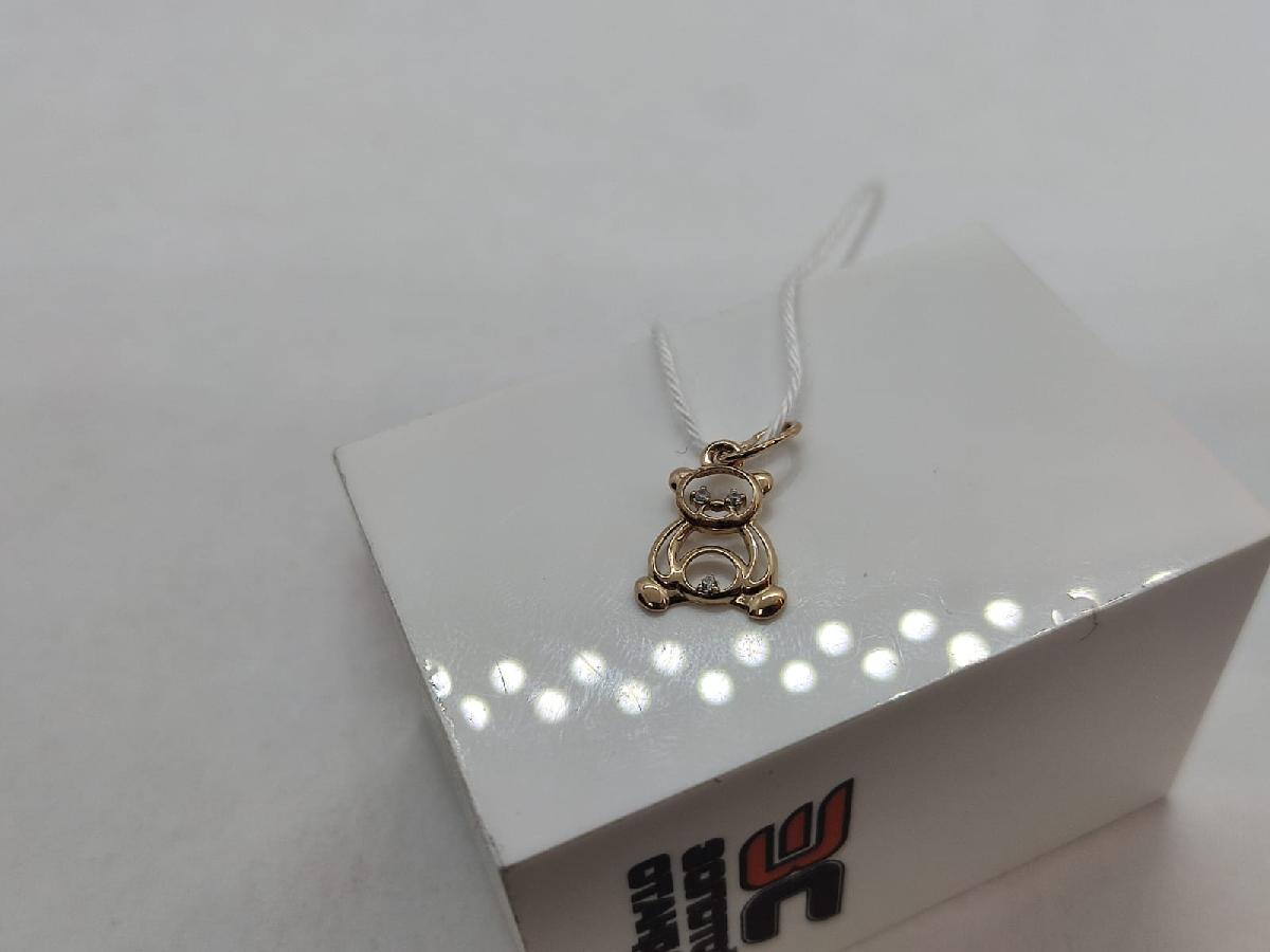 ПОДКМИ585 ПОДВЕСКА С КАМНЯМИ (Au 585)