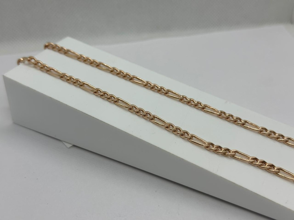 НЦ 12-014ПГ ЦЕПЬ ПУСТОТЕЛАЯ Фигаро(картье) (Au 585)