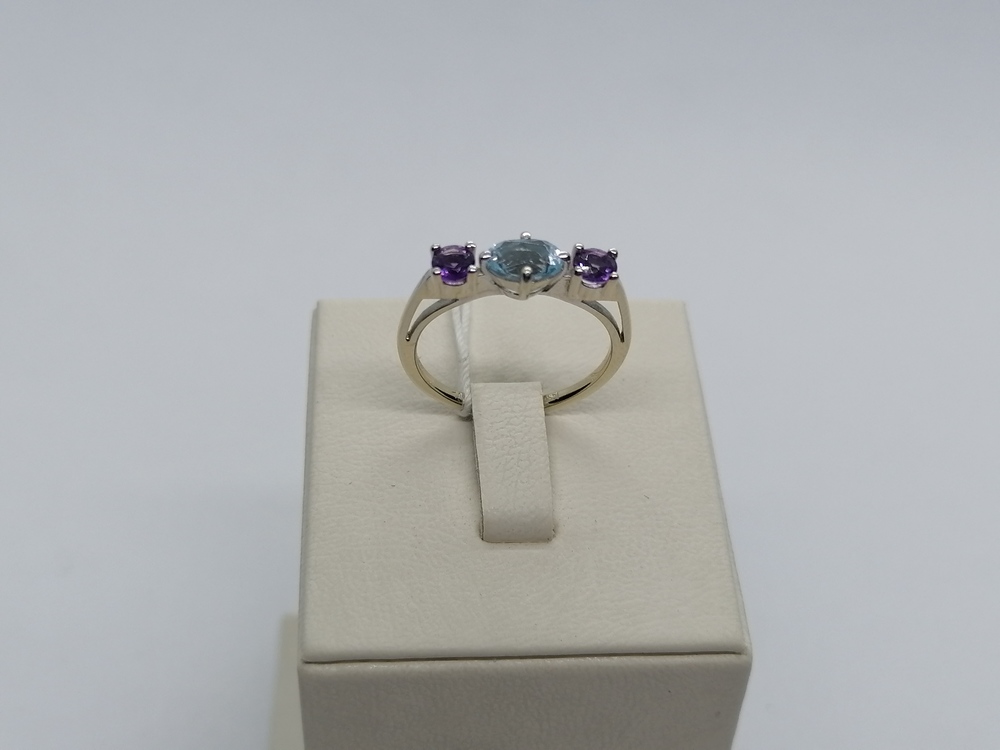 КОЛКМИ585 КОЛЬЦО С КАМНЯМИ (Au 585)