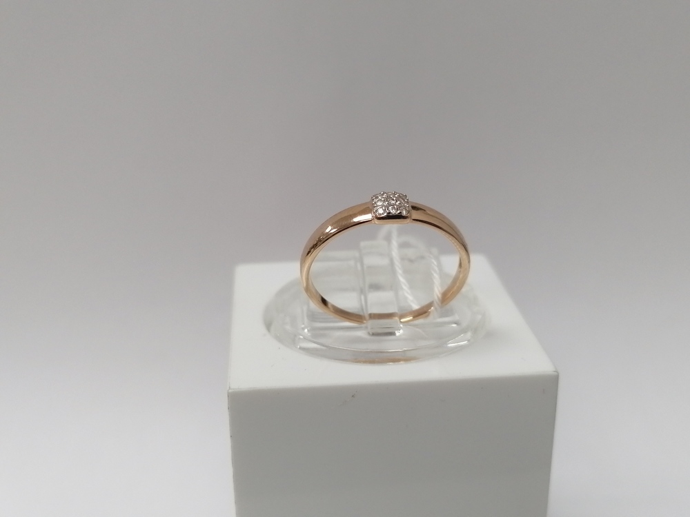 КОЛКМИ585 КОЛЬЦО С КАМНЯМИ (Au 585)