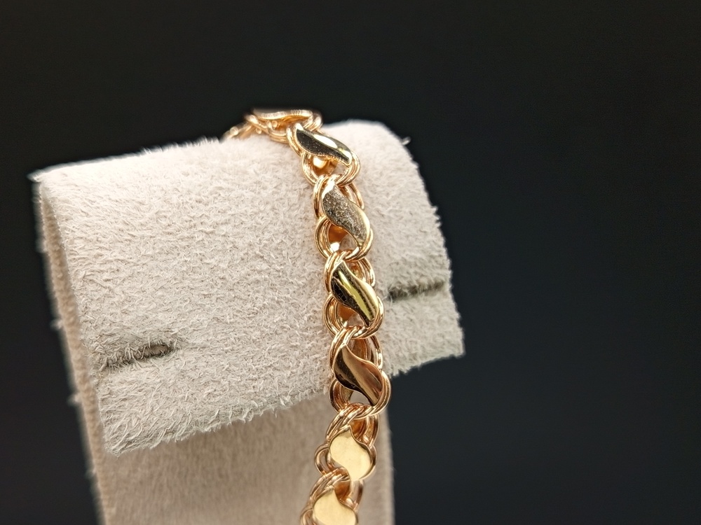 БРАСЛЕТ ШТАМПОВКА (Au 585)