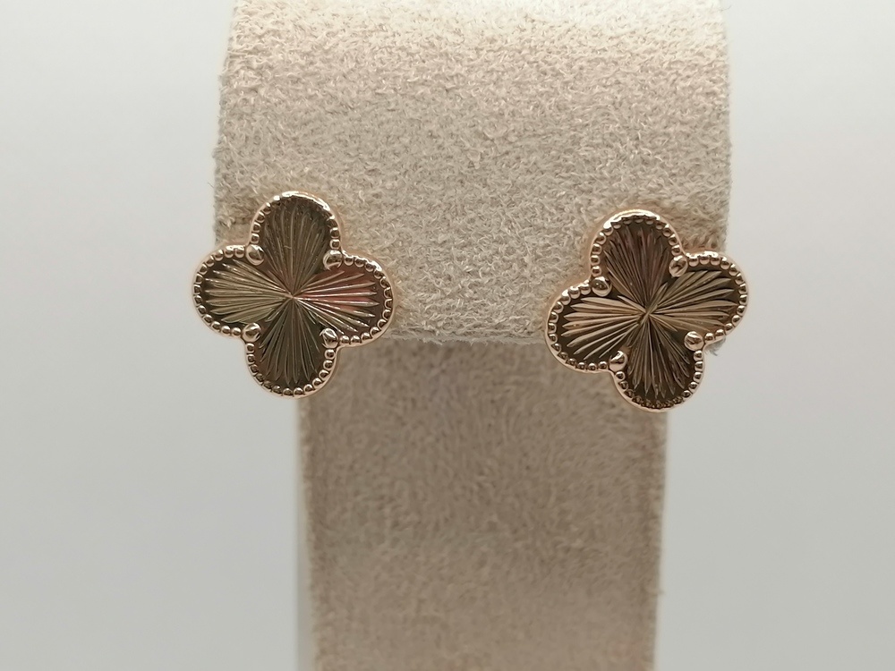 СЕРЬГИ БЕЗ КАМНЯ (Au 585)