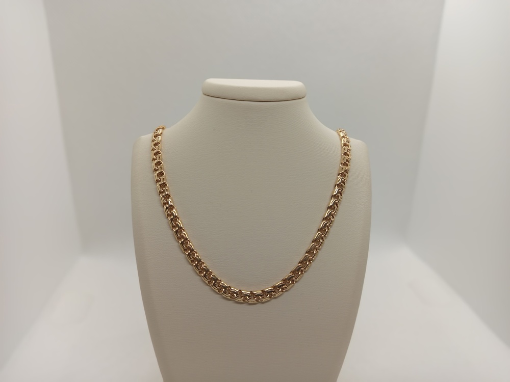 ЦЕПЬ ПОЛНОВЕСНАЯ Бисмарк (Au 585)