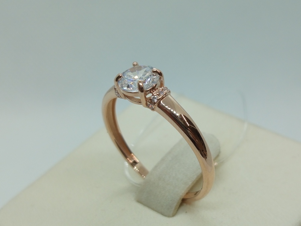 КОЛЬЦО С КАМНЕМ (Au 585)