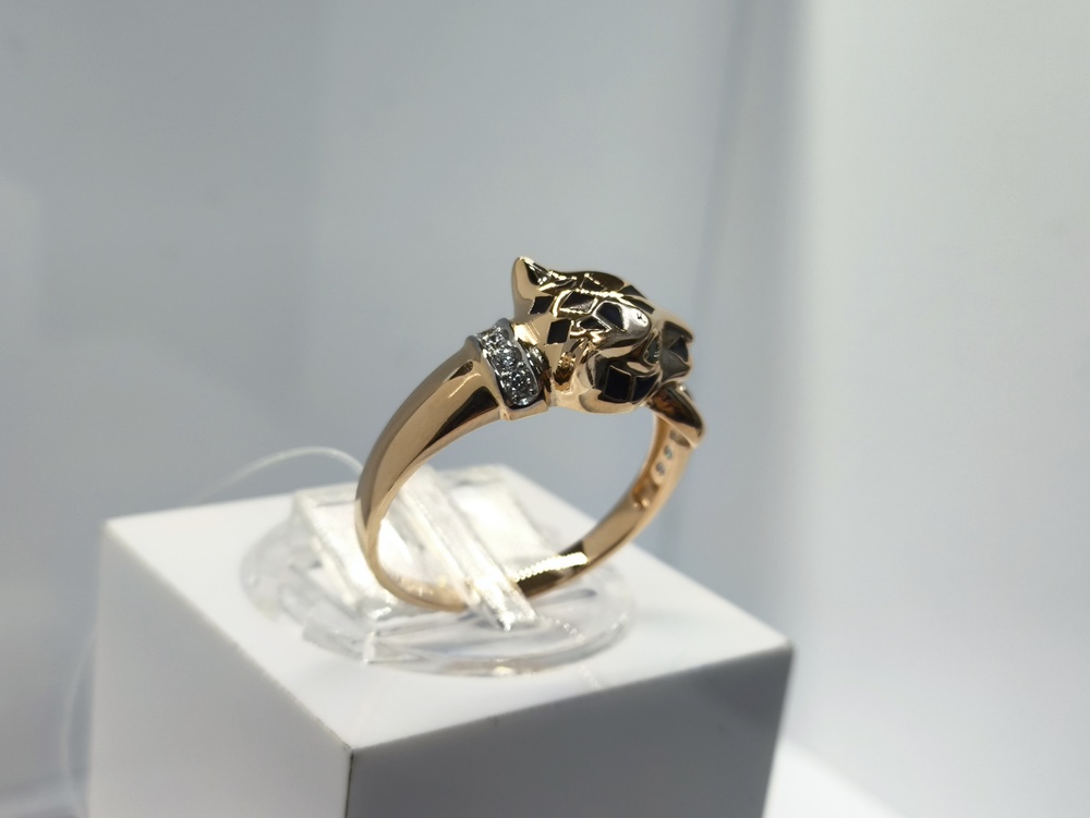 КОЛЬЦО С КАМНЕМ (Au 585)