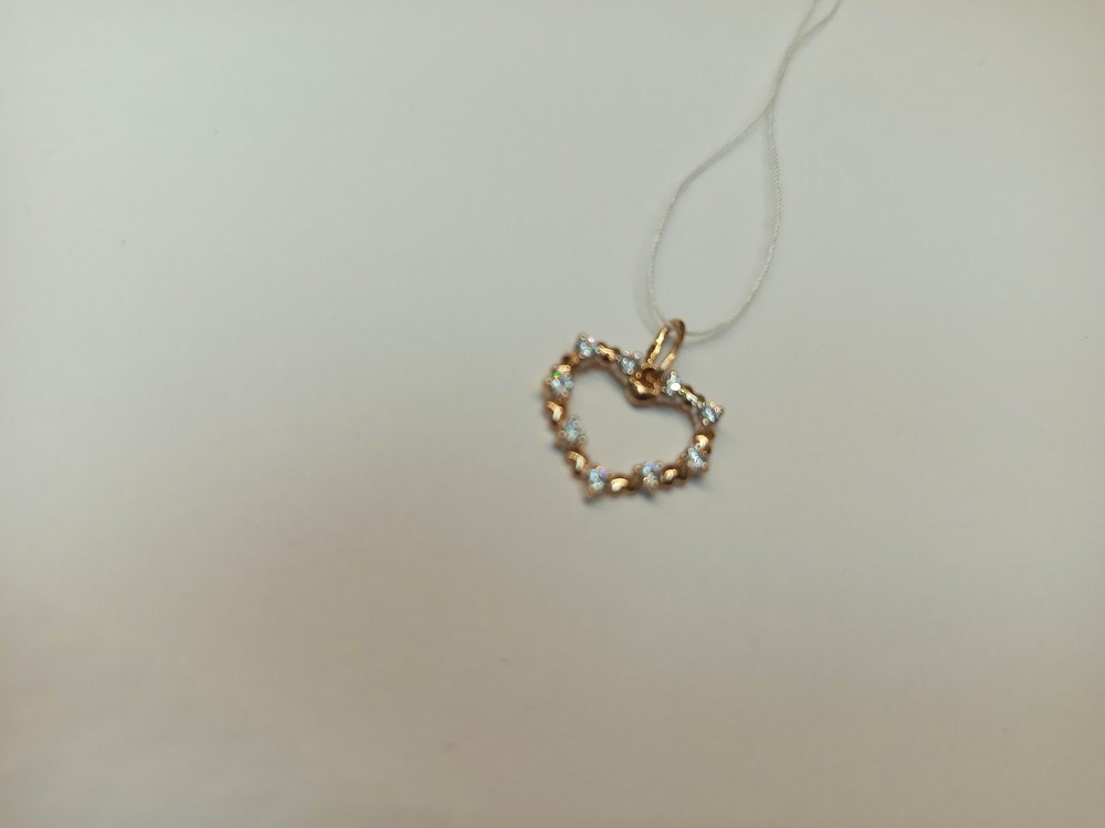 ПОДВЕСКА С КАМНЯМИ (Au 585)