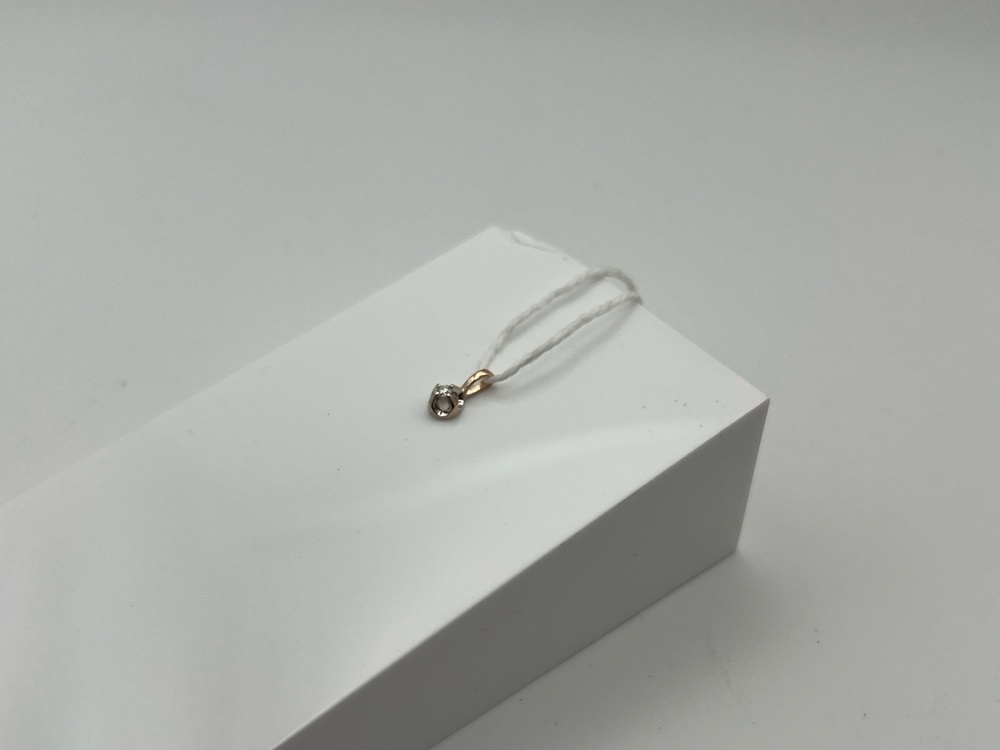 ПОДВЕСКА БРИЛЛИАНТ Au 585