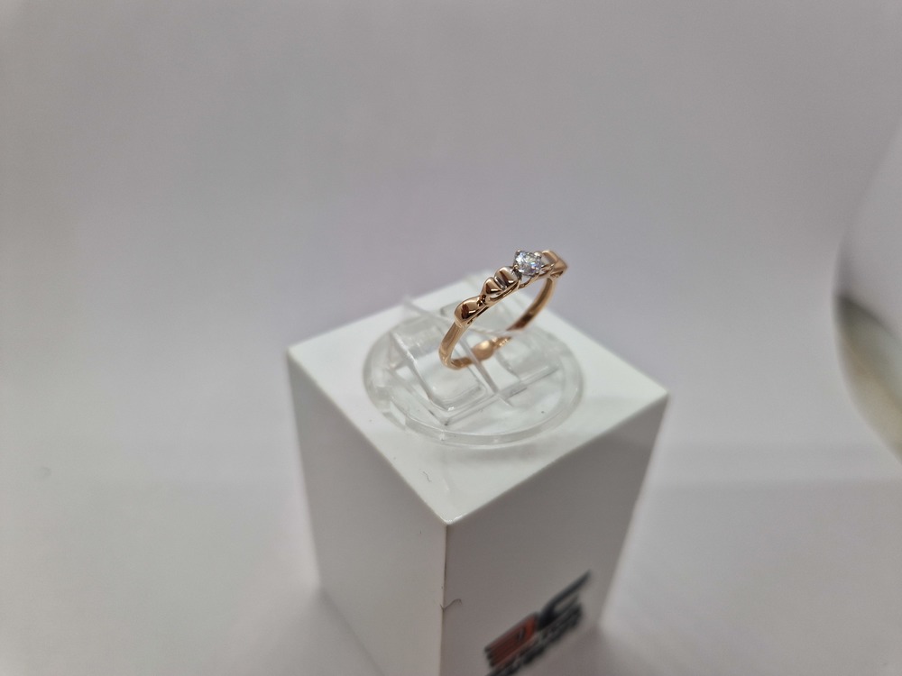 КОЛКМИ585 КОЛЬЦО С КАМНЯМИ (Au 585)