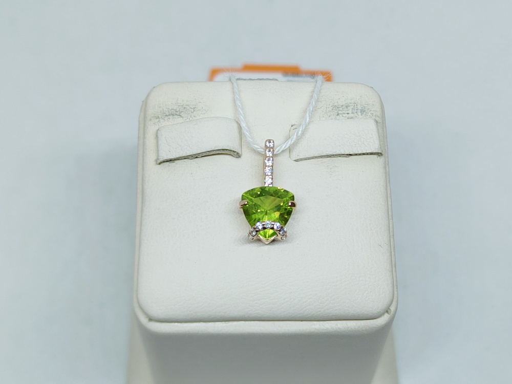 ПОДВЕСКА С КАМНЯМИ (Au 585)