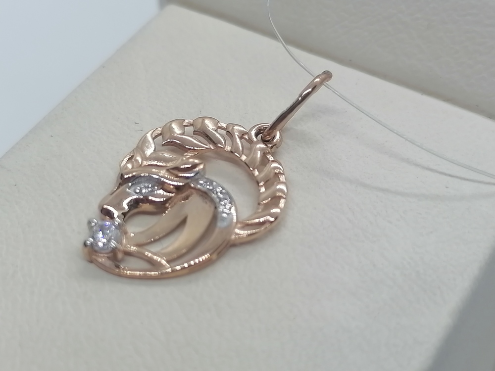 ПОДВЕСКА ЗНАК ЗОДИАКА КОЗЕРОГ (Au 585)