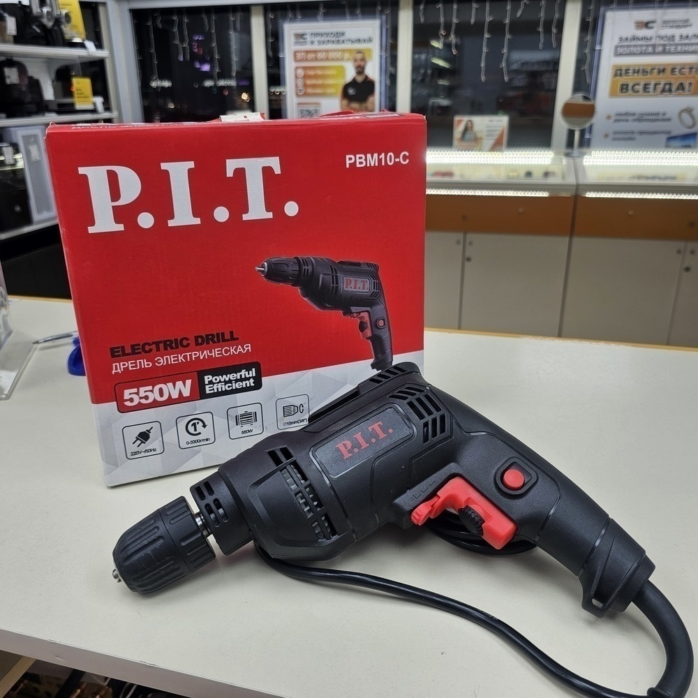 Дрель-безударная P.I.T. PBM10-C