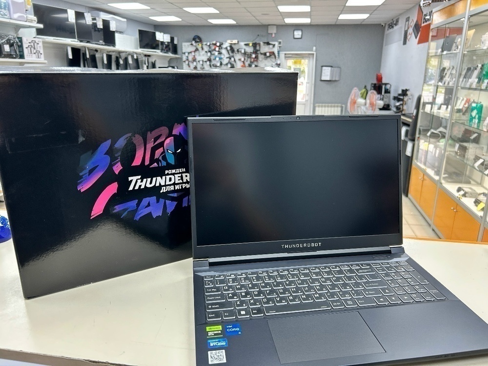 Ноутбук Thunderobot; Core I5-12450H, GeForce RTX 3050, 16 Гб, 500 Гб, Нет