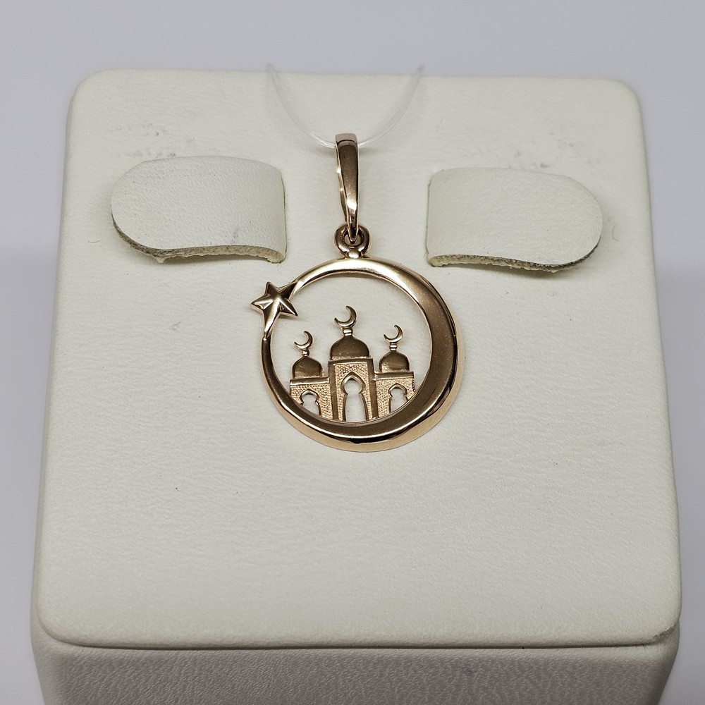 ПОДВЕСКА МЕЧЕТЬ без камня (Au 585)