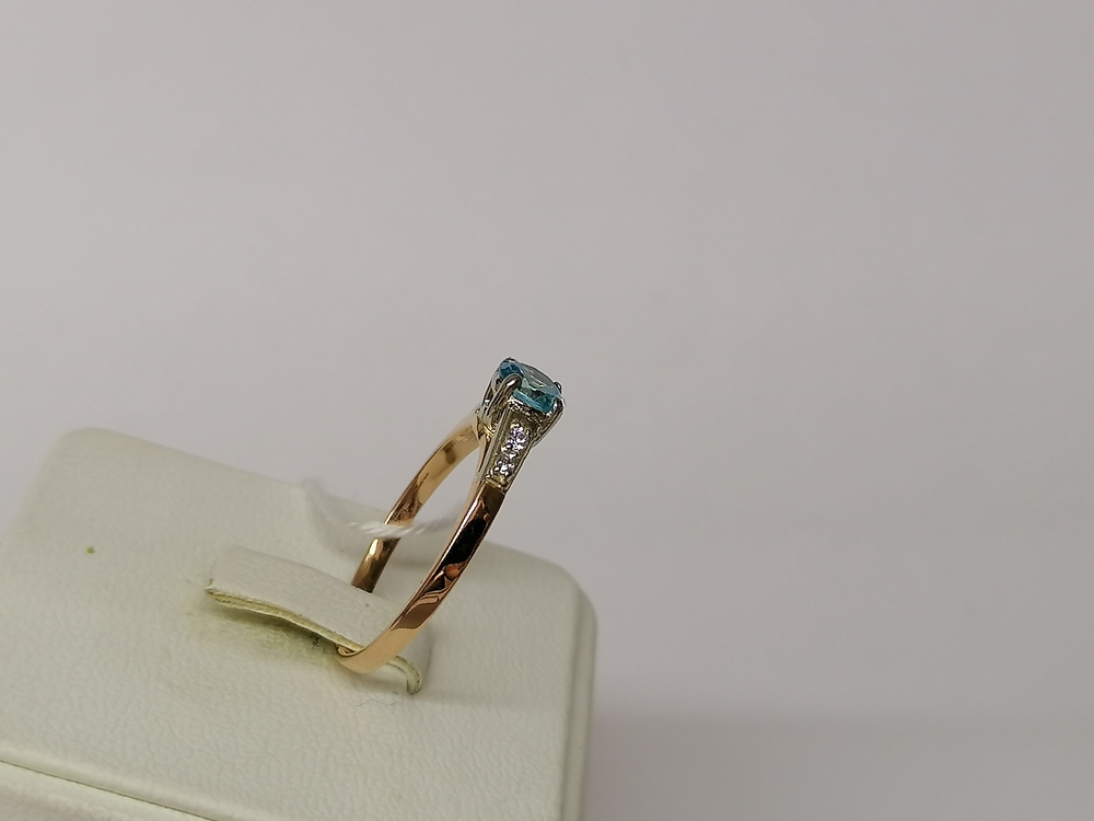 КОЛКМИ585 КОЛЬЦО С КАМНЯМИ (Au 585)