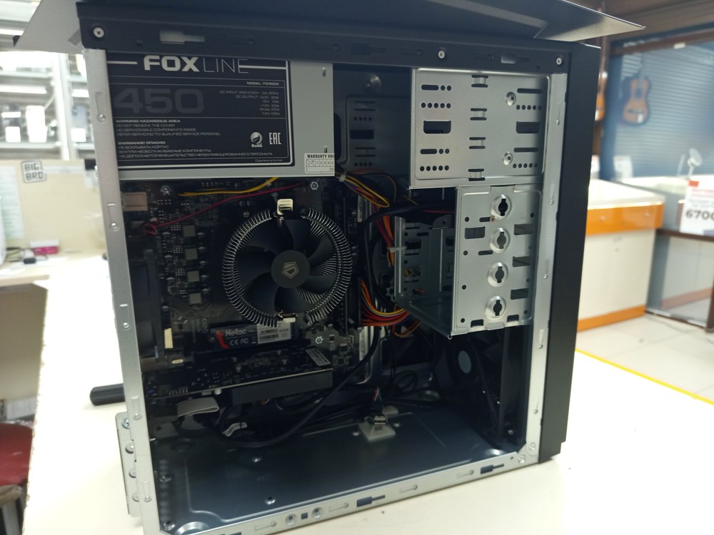 Системный блок DEPO; Ryzen 5 3600, GeForce GT 730, 8 Гб, 512 GB, Нет