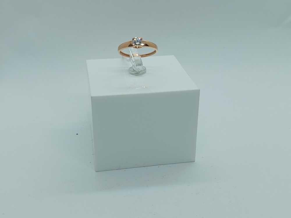 КОЛЬЦО С КАМНЕМ (Au 375)