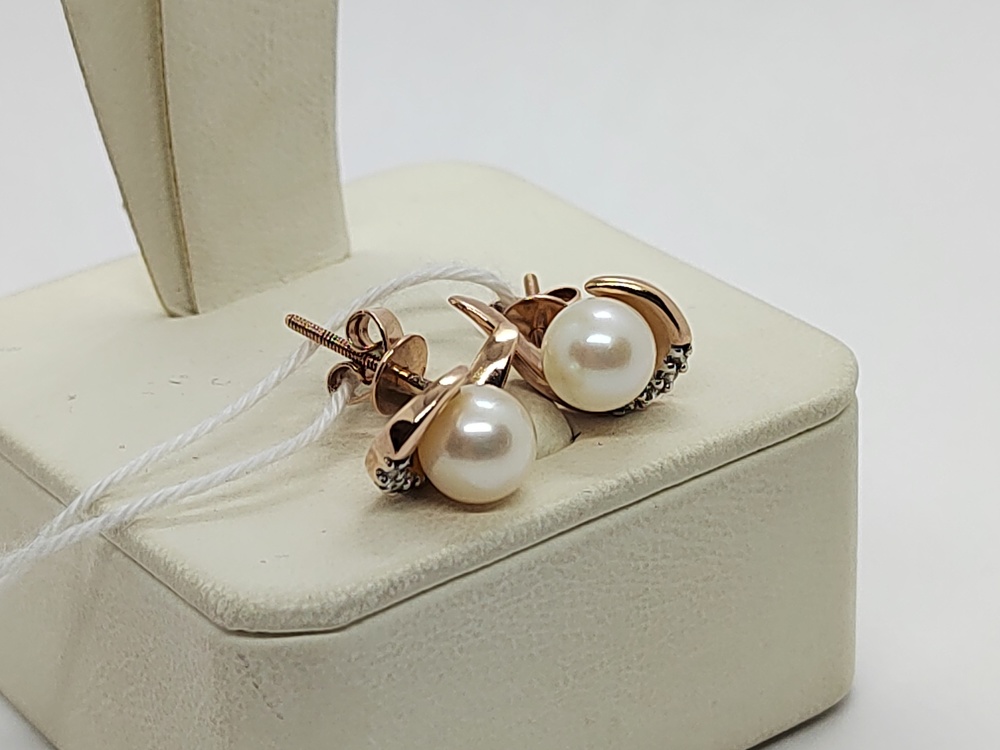 СЕРЬГИ БРИЛЛИАНТ (Au 585)