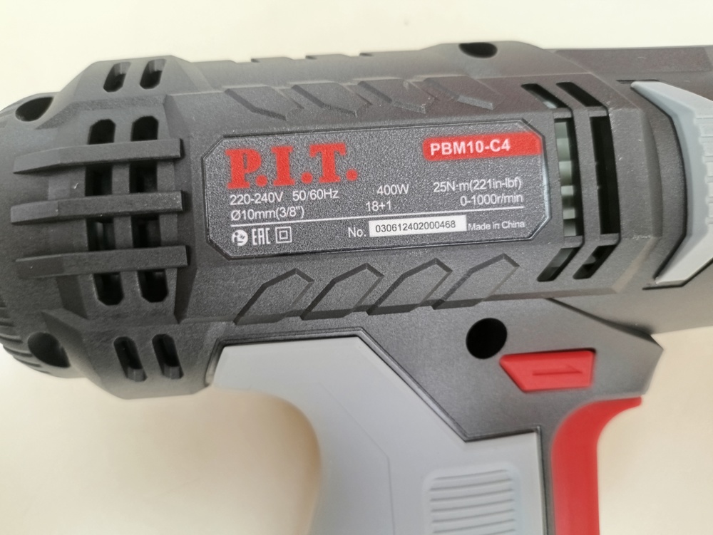 ДРЕЛЬ-ШУРУПОВЕРТ P.I.T. PBM10-C4