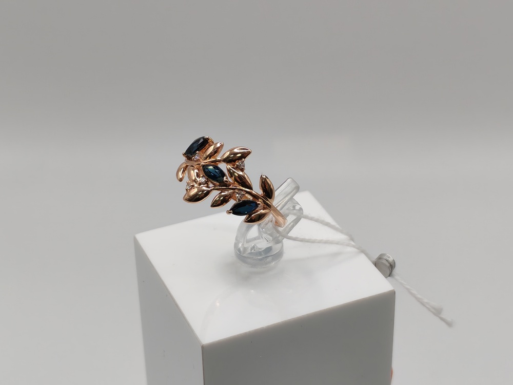 КОЛЬЦО БРИЛЛИАНТ Au 585