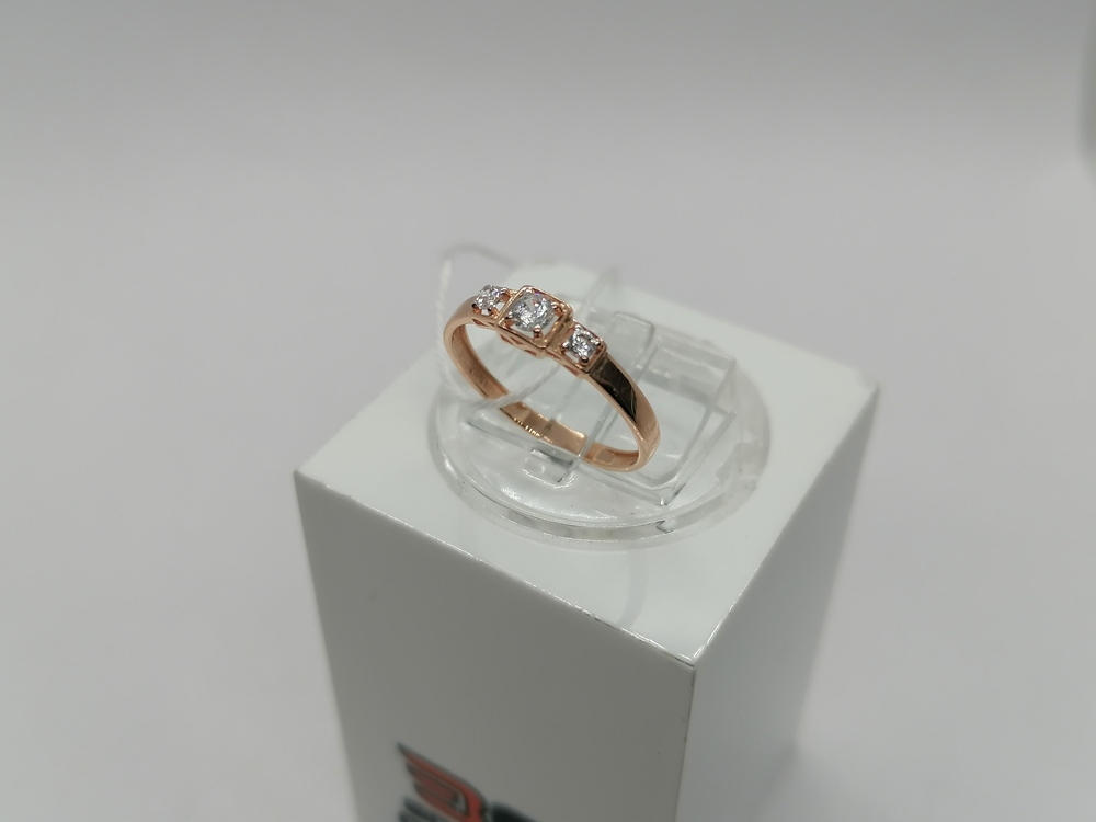 КОЛКМИ585 КОЛЬЦО С КАМНЯМИ (Au 585)