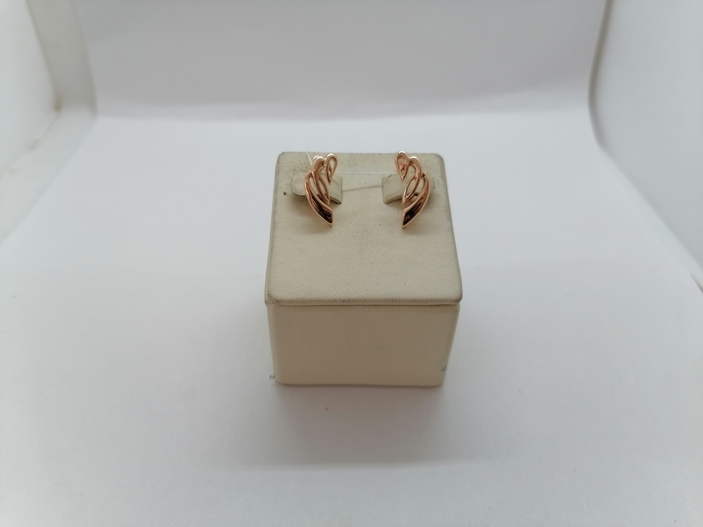 СЕРЬГИ БЕЗ КАМНЯ (Au 585)