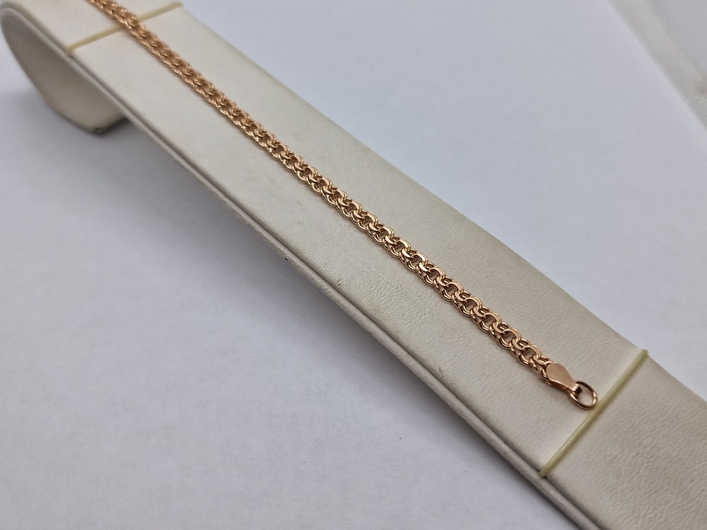 7060200-20 БРАСЛЕТ ПОЛНОВЕСНЫЙ Бисмарк (Au 585)