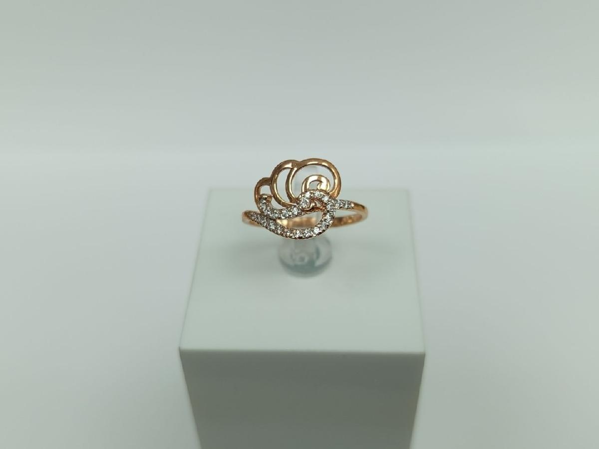 КОЛКМИ585 КОЛЬЦО С КАМНЯМИ (Au 585)