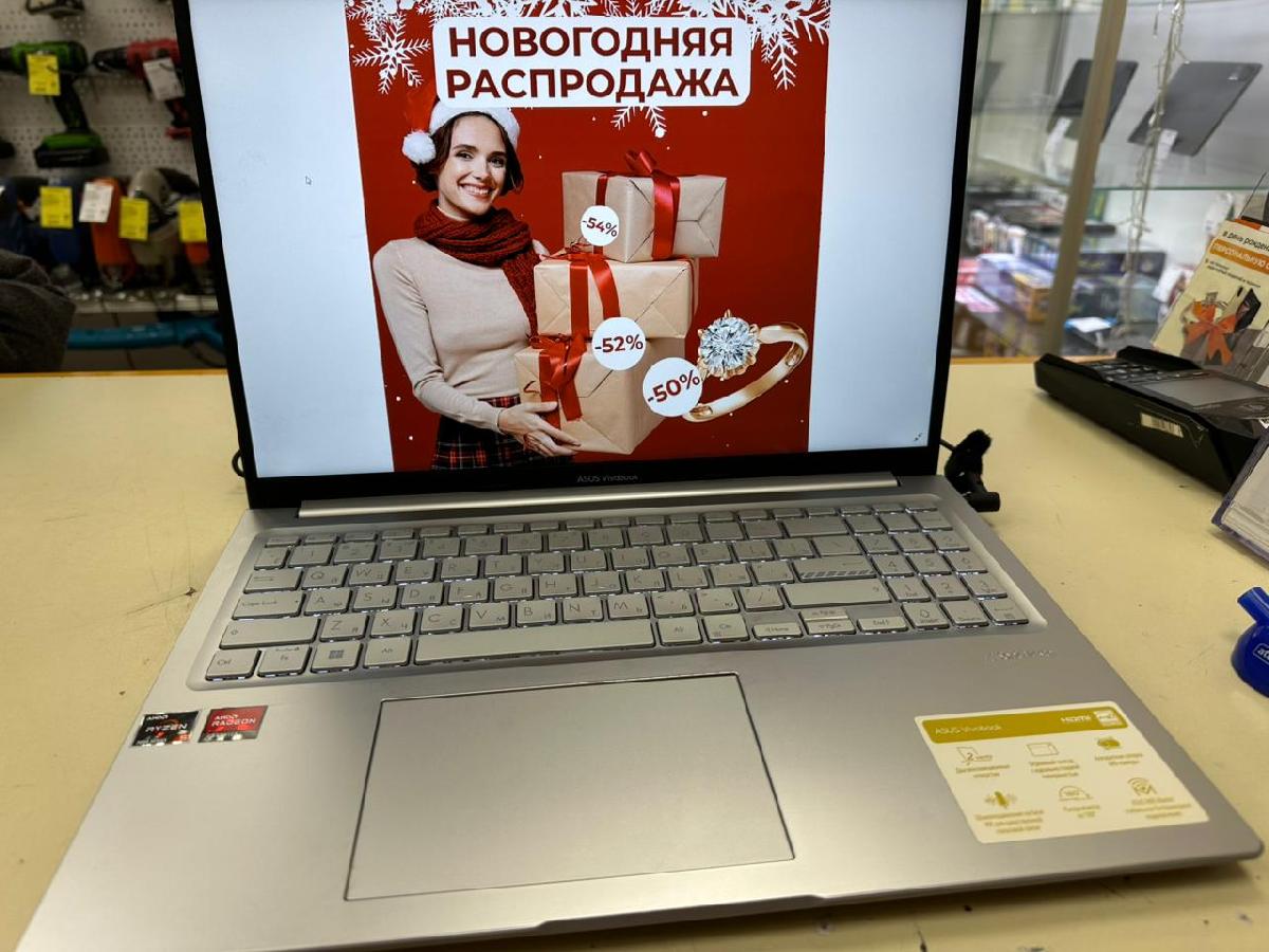 Ноутбук ASUS; Ryzen 5 7530U, AMD Graphics, 16 Гб, 512 GB, Нет