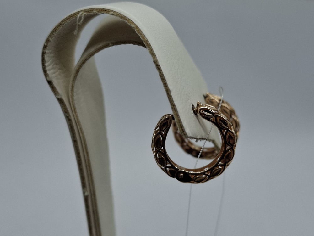 СЕРЬГИ БЕЗ КАМНЯ (Au 585)