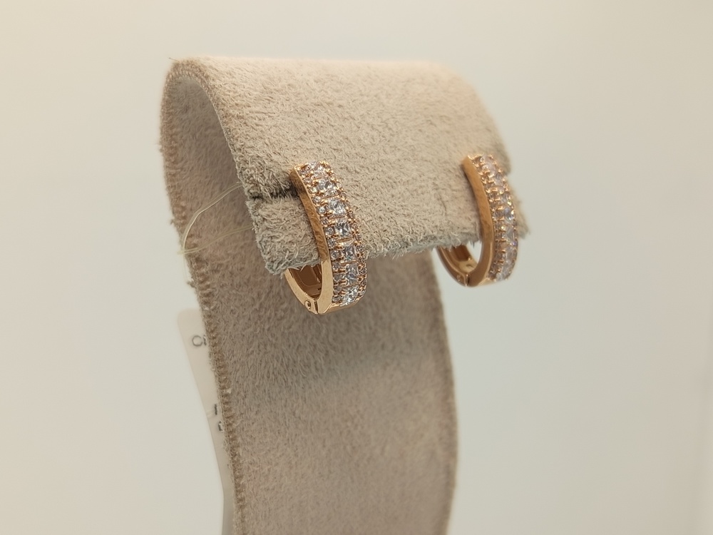 СЕРЬГИ С КАМНЯМИ (Au 585)