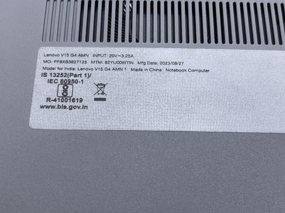 Ноутбук Lenovo; Ryzen 3 7320, Radeon 610M, 8 Гб, 500 Гб, Нет