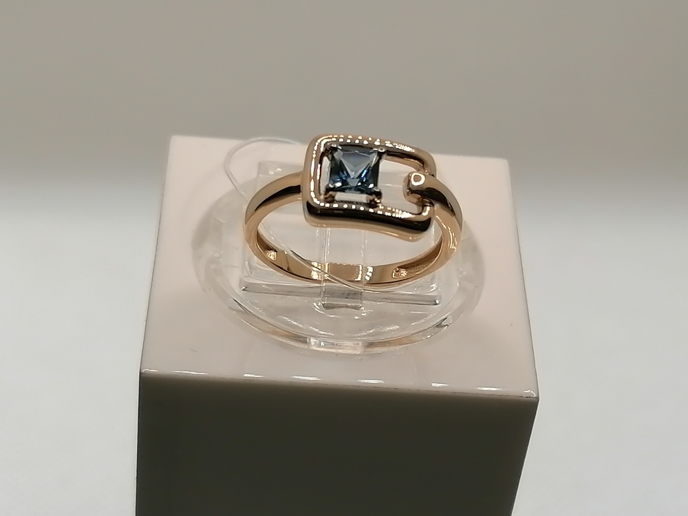 КОЛЬЦО ЛОНДОН-ТОПАЗ (Au 585)