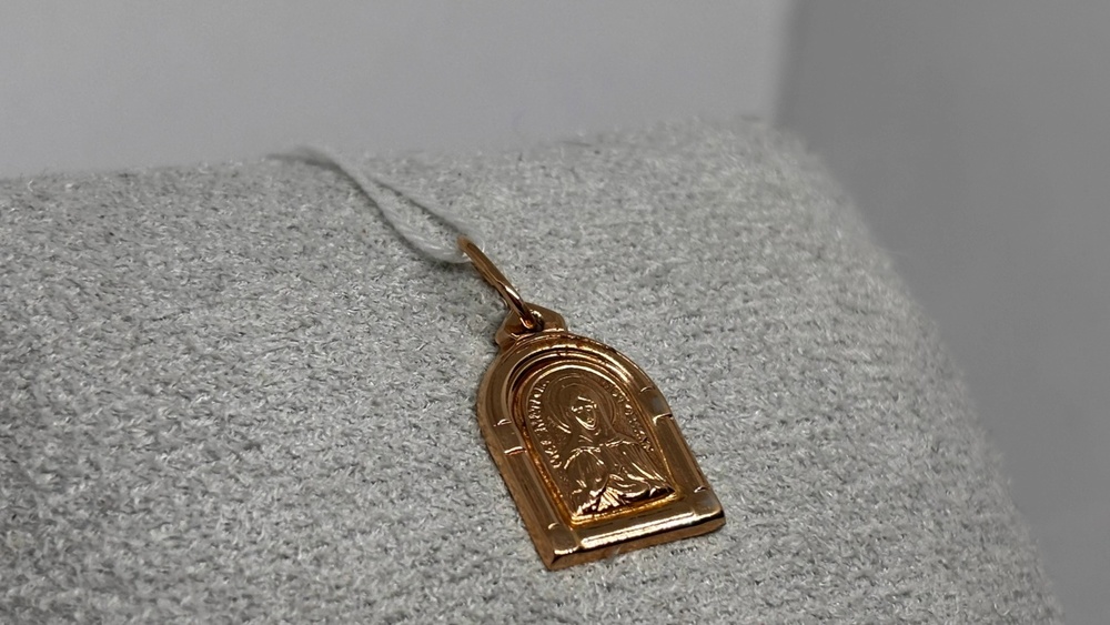 ПОДИБК585 ПОДВЕСКА ИКОНА БЕЗ КАМНЯ (Au 585)