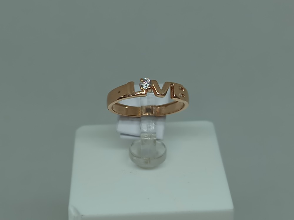 КОЛЬЦО С КАМНЕМ (Au 585)