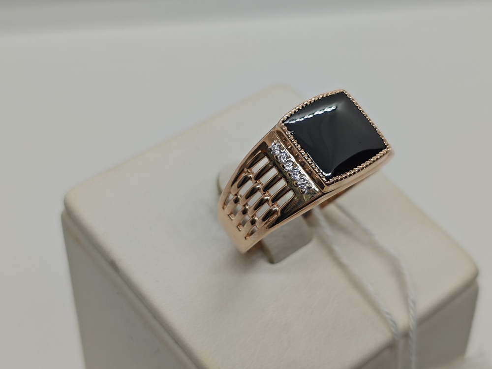 ПЕЧКМИ585 ПЕЧАТКА С КАМНЯМИ (Au 585)