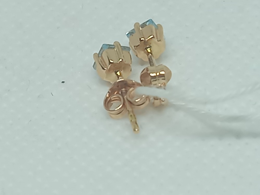 СПУС585 СЕРЬГИ ПУСЕТЫ (Au 585)