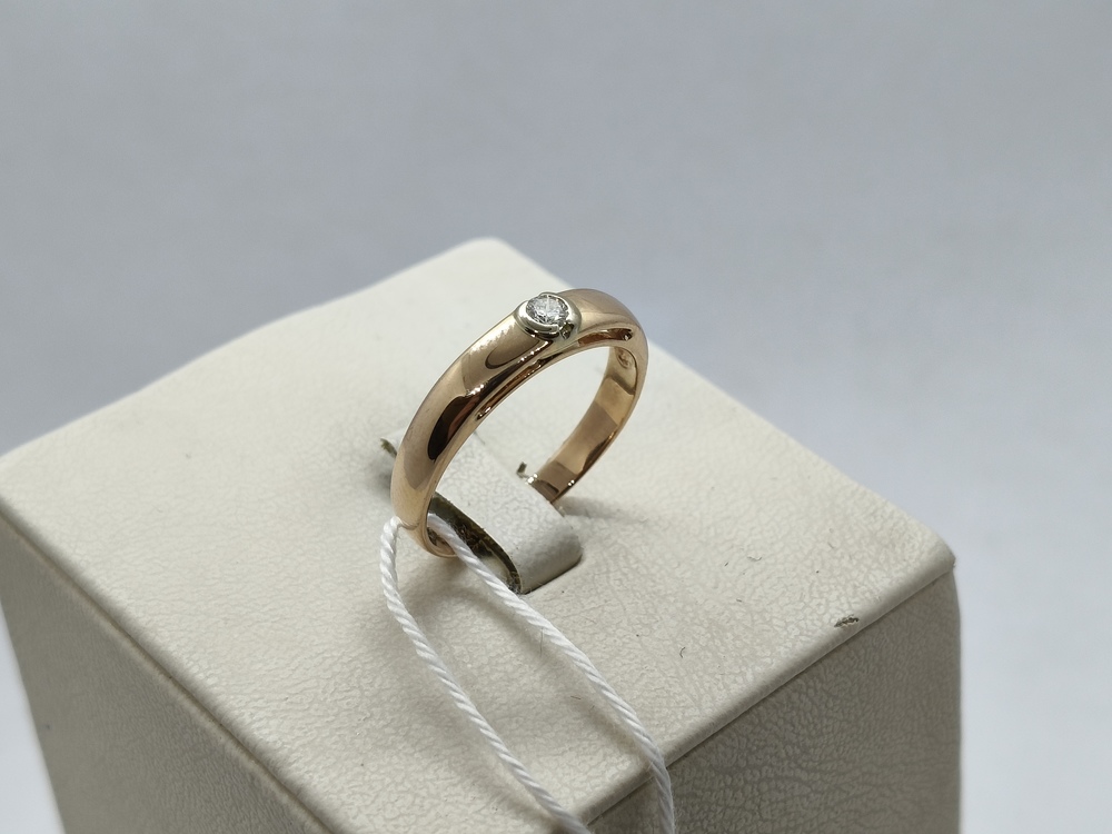 КОЛЬЦО БРИЛЛИАНТ Au 585