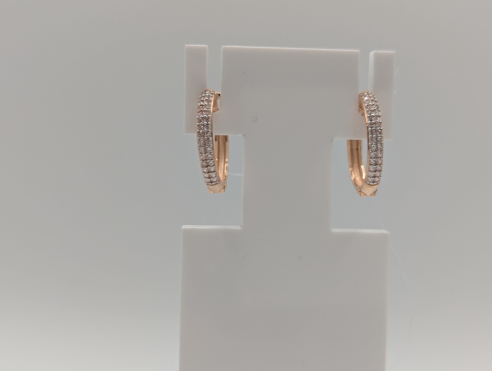 СЕРЬГИ С КАМНЯМИ (Au 585)