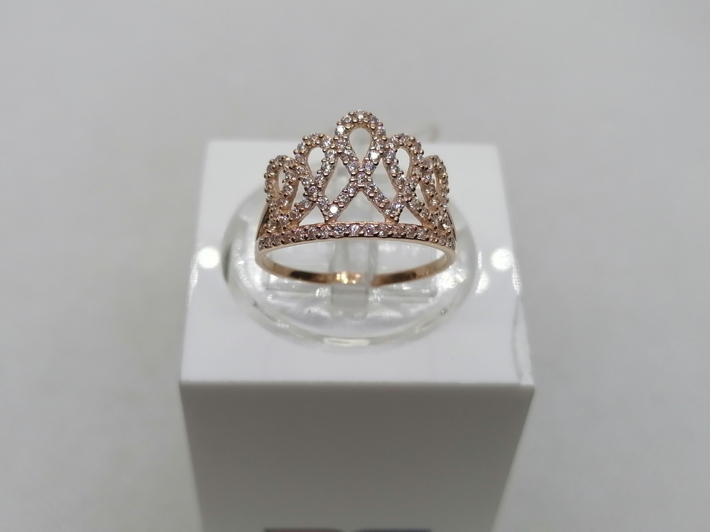 КОЛКМИ585 КОЛЬЦО С КАМНЯМИ (Au 585)