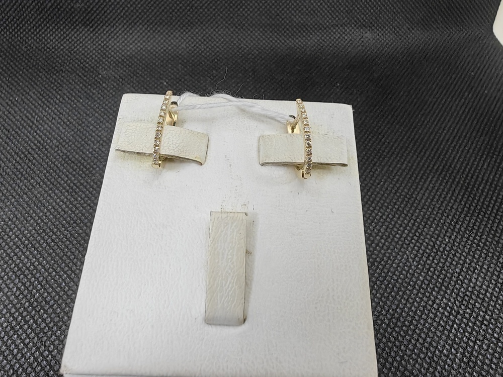 СЕРЬГИ БРИЛЛИАНТ (Au 585)