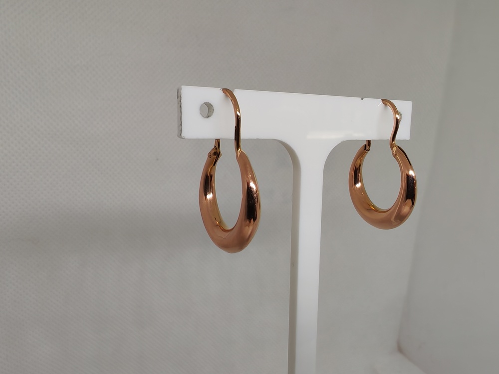 СБКМ583 СЕРЬГИ БЕЗ КАМНЯ (Au 583)