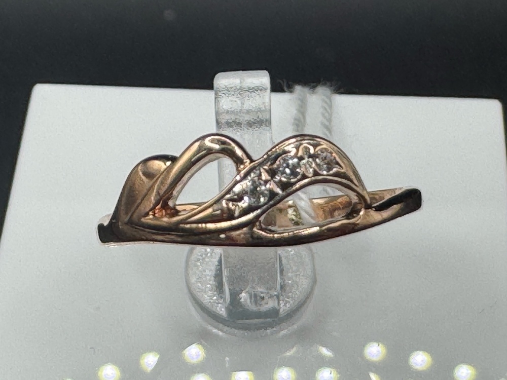 КОЛКМИ585 КОЛЬЦО С КАМНЯМИ (Au 585)