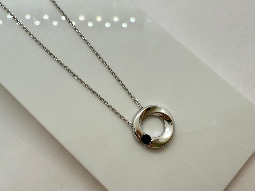 КОЛЬЕ С КАМНЕМ Au 585