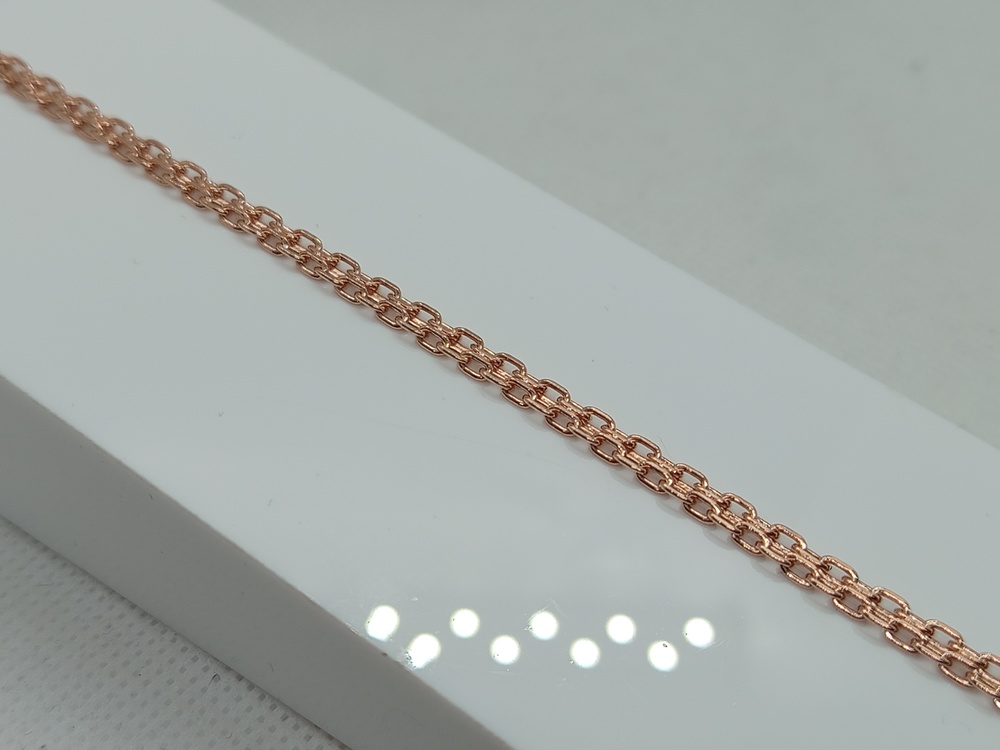 630506023 БРАСЛЕТ ПУСТОТЕЛЫЙ Бисмарк машинный (Au 585)