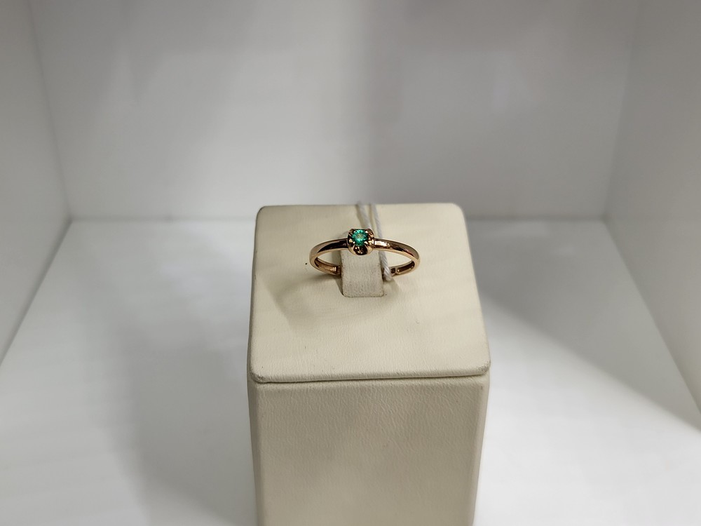 КОЛКМ585 КОЛЬЦО С КАМНЕМ (Au 585)